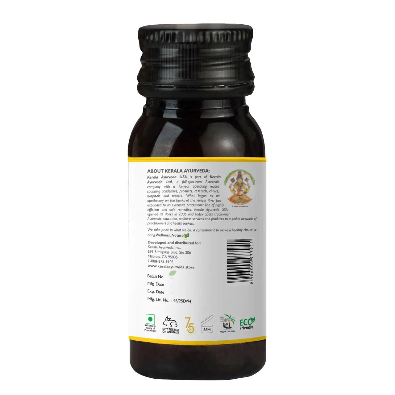 Eranda Sukumaram Oil, an ayuvedic oil's ingrediants