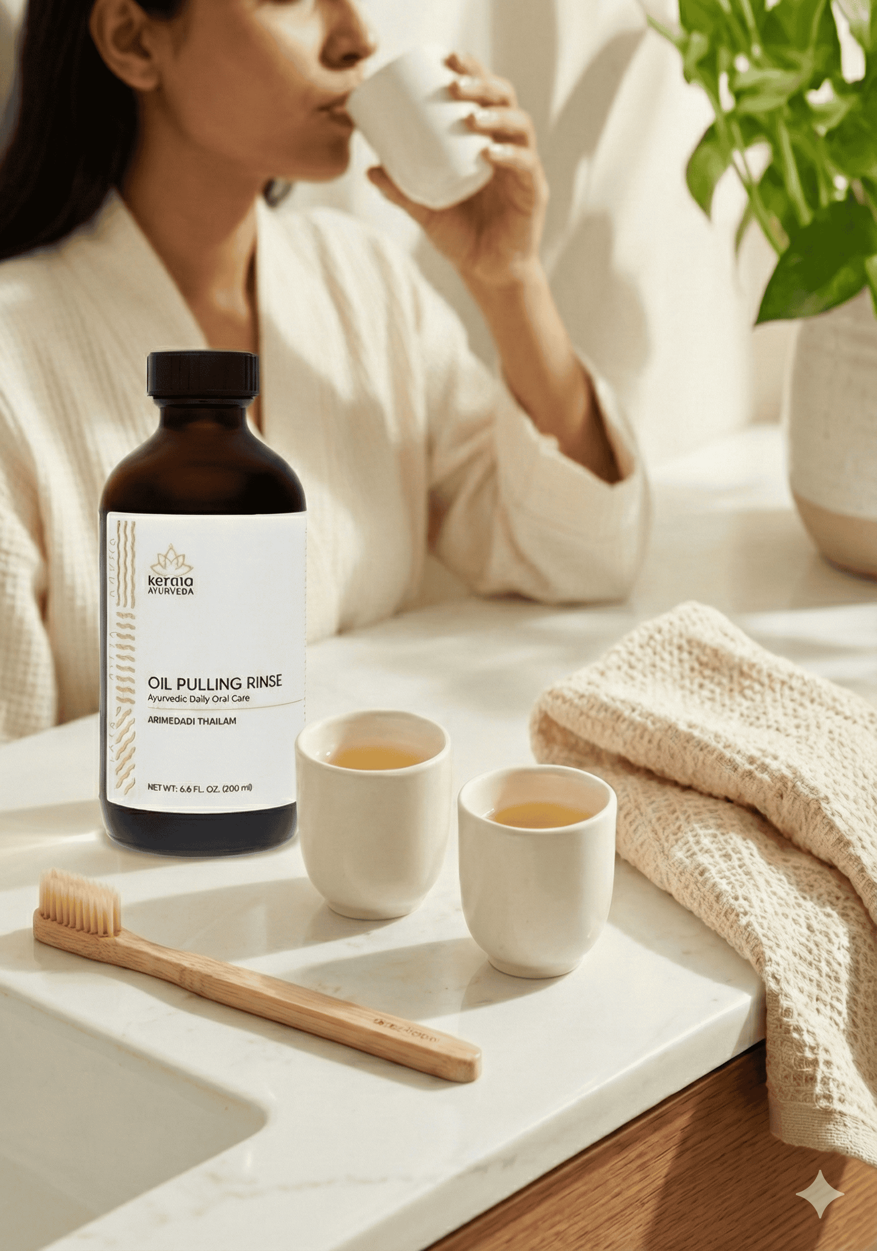 Oil Pulling Rinse (Arimedadi Thailam) 6.8 fl oz (200 ml)