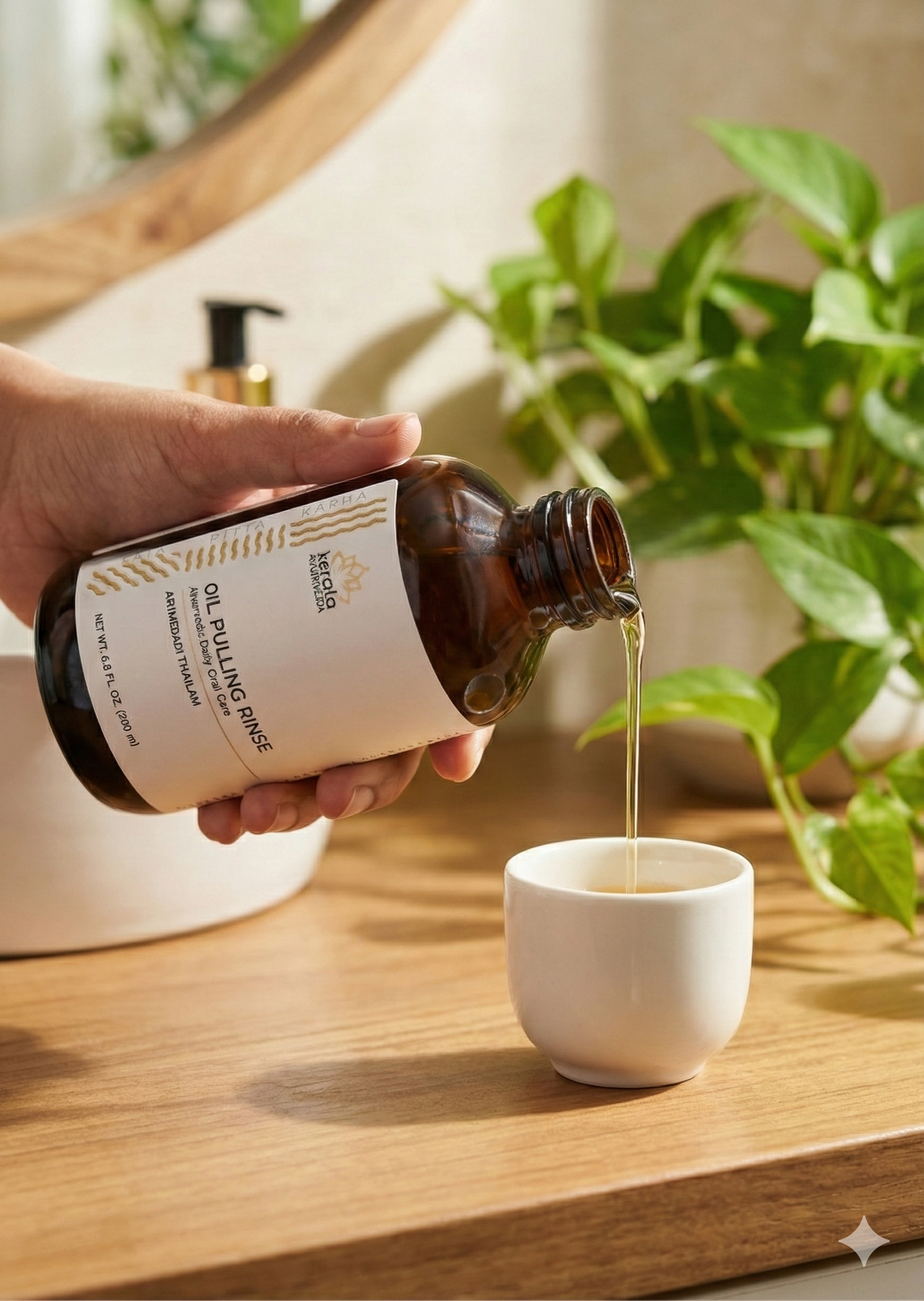 Oil Pulling Rinse (Arimedadi Thailam) 6.8 fl oz (200 ml)