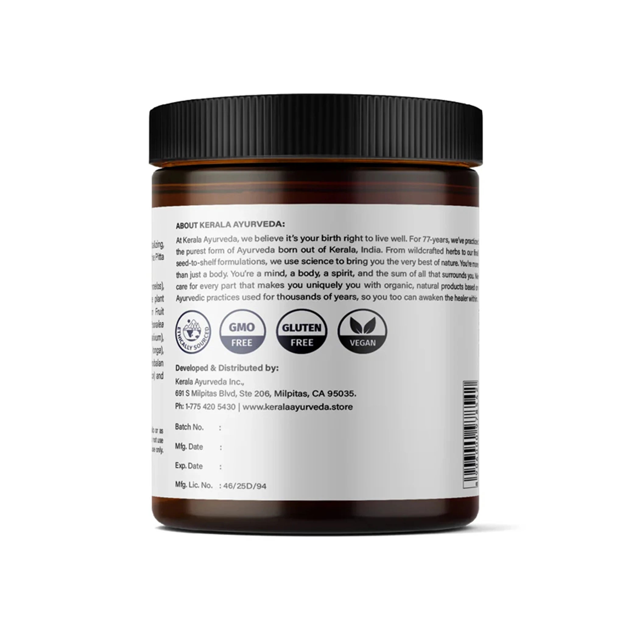 Hibiscus Hair and Skin Oil - Chemparuthyadi Keram 6.8 fl oz (200 ml)