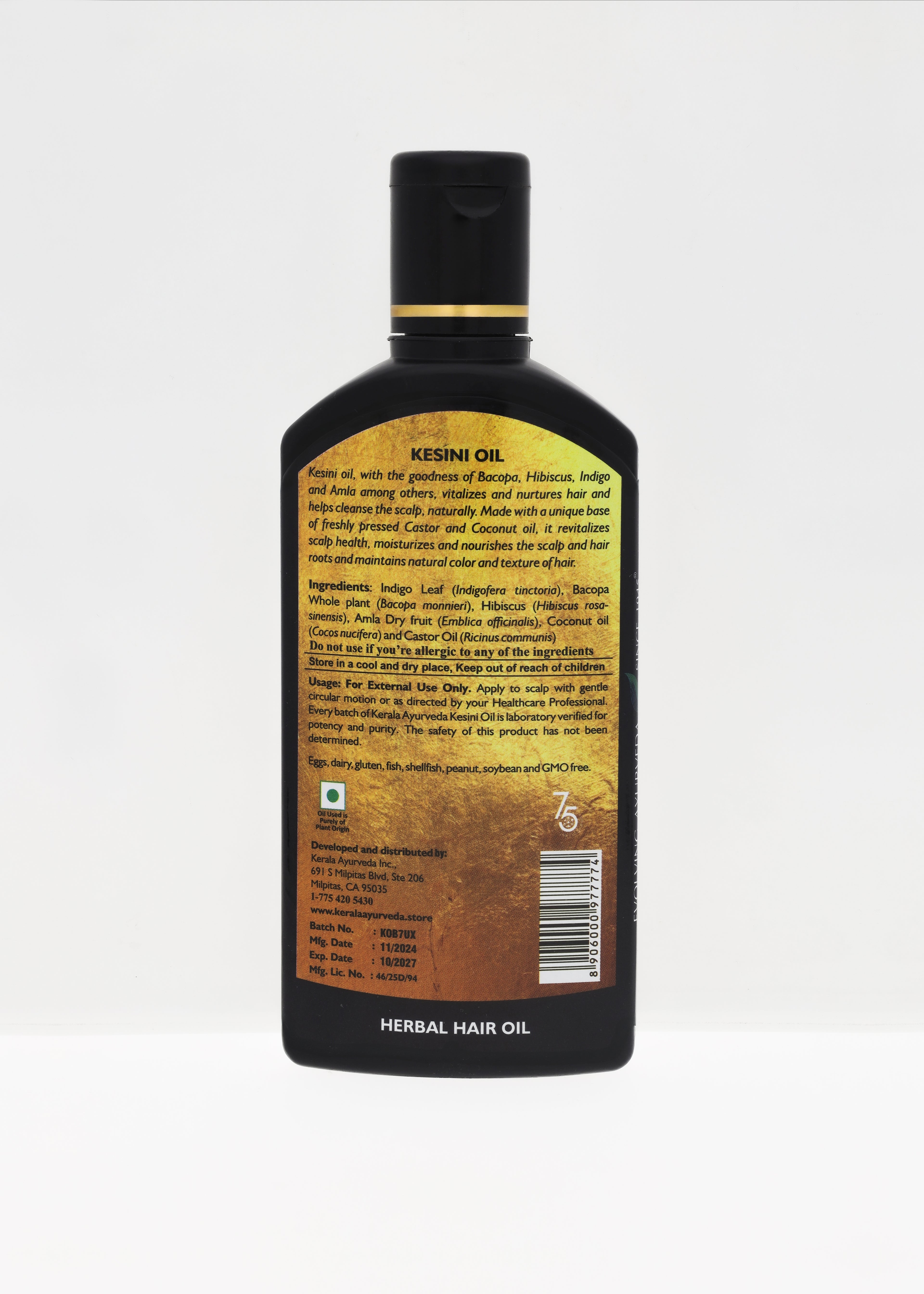 Kesini Oil, 3.4 fl oz / 100 ml