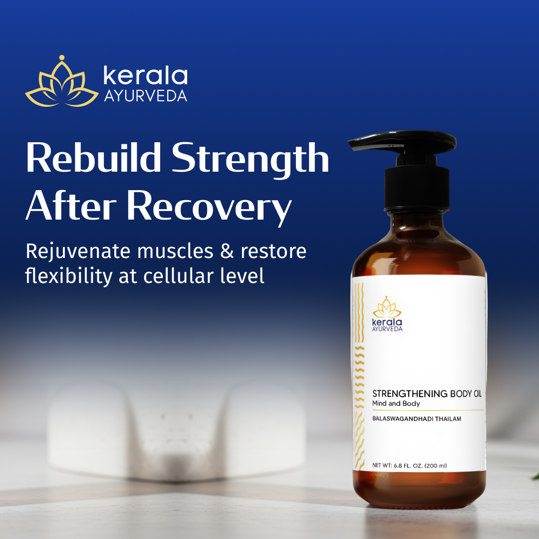Strengthening Body Oil (Balaswagandhadi Thailam)