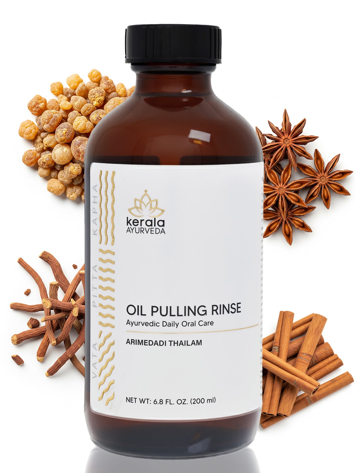 Oil Pulling Rinse (Arimedadi Thailam) 6.8 fl oz (200 ml)