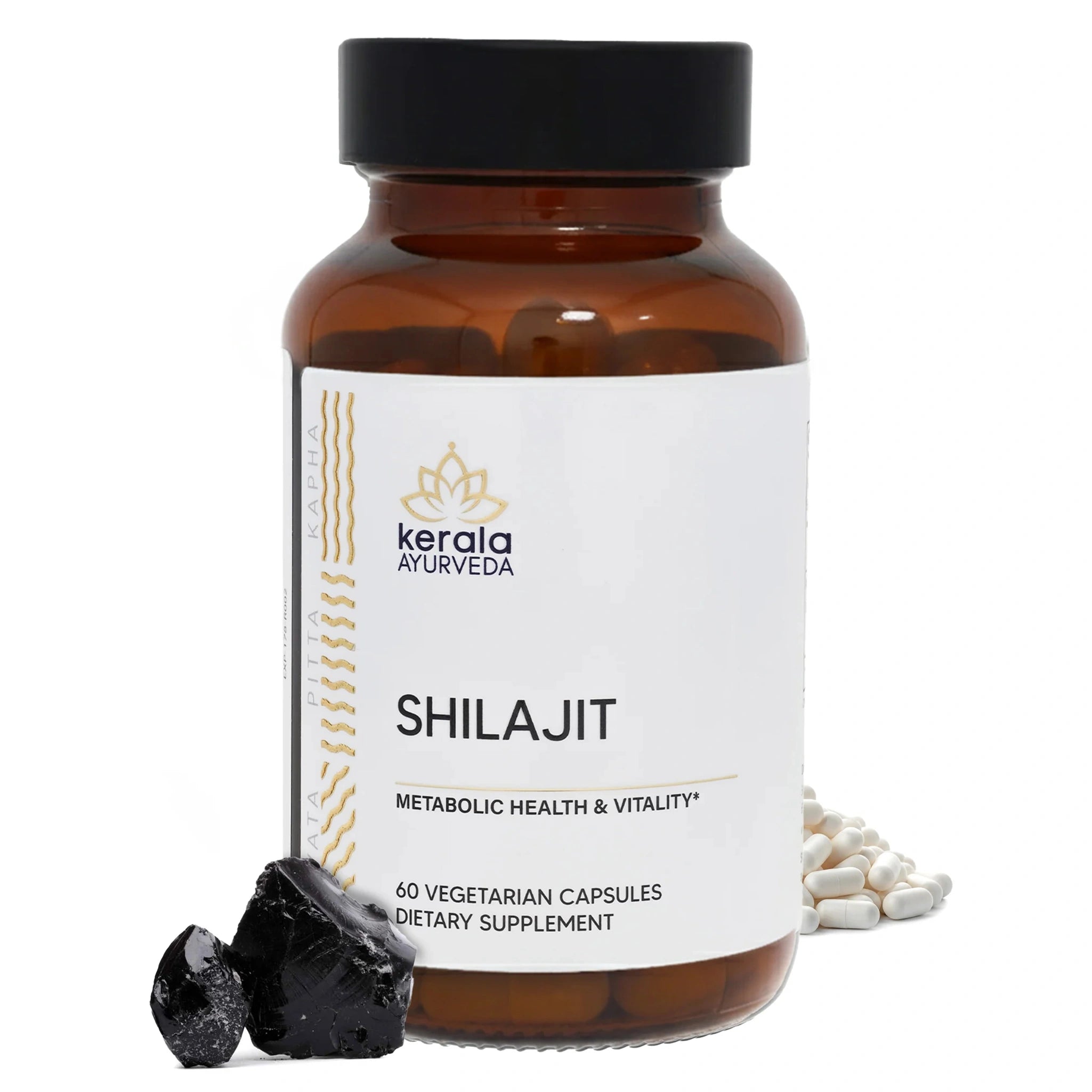 Shilajit - Natural Energy Enhancer for Strength and Stamina (60 Veg Capsules)