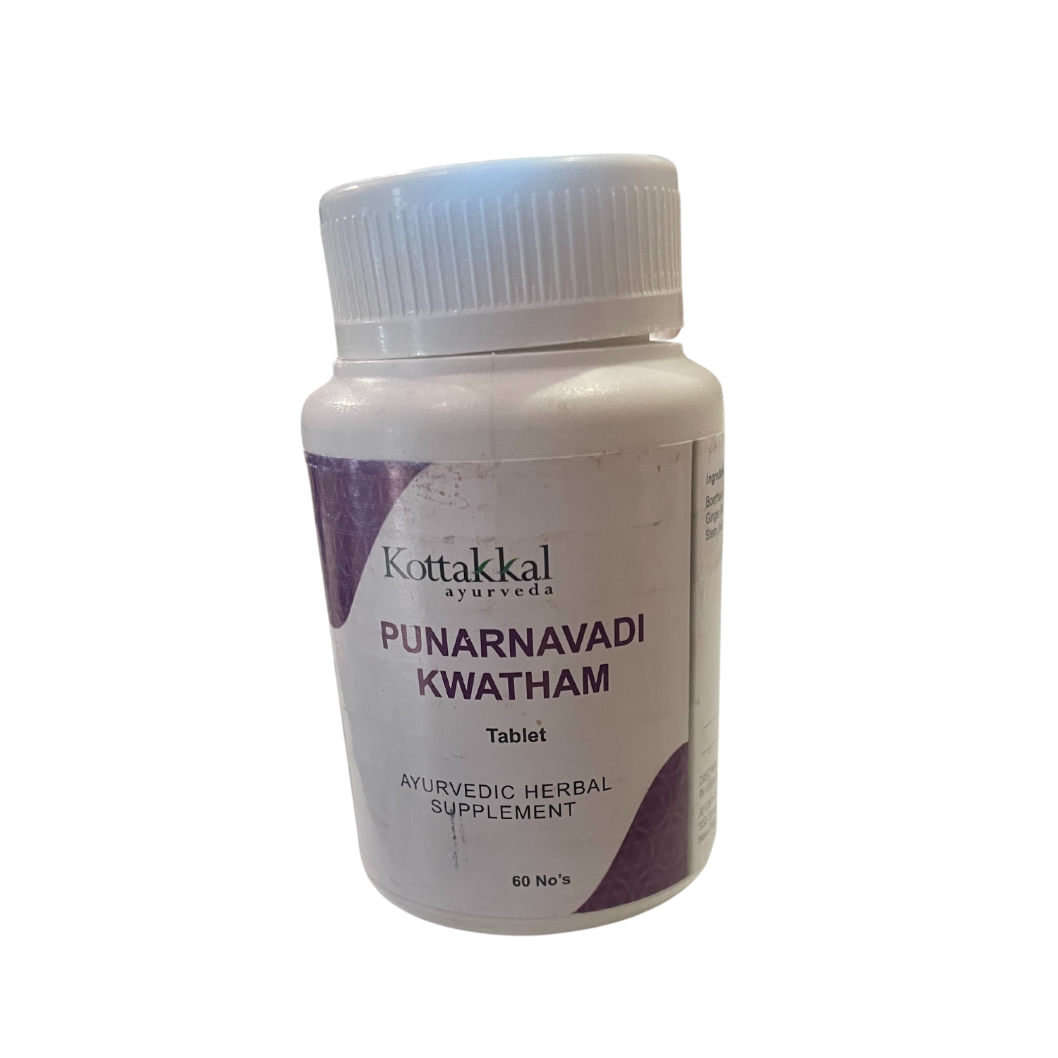 KT Punarnavadi Kwatham 60 Tablets