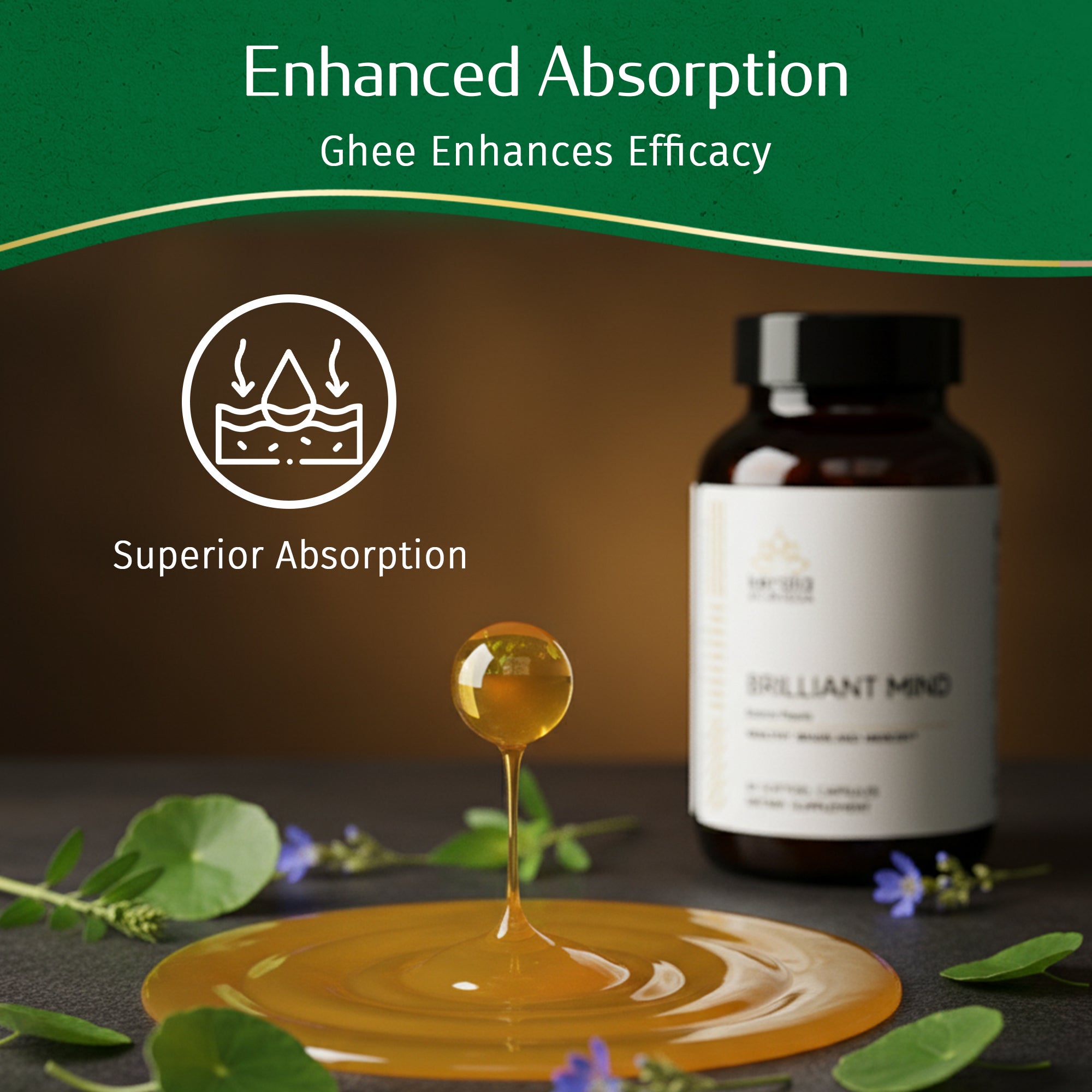 Brahmi Pearls (60 Soft Gel Capsules)