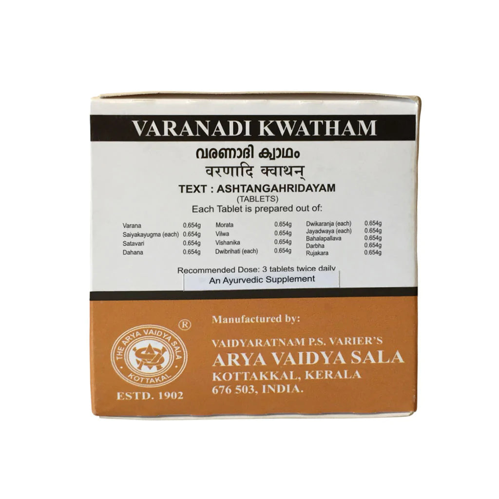 KT Varanadi Kwatham 100 Tablets