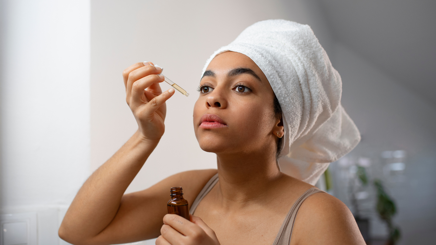 women using nasya oil for nasal health