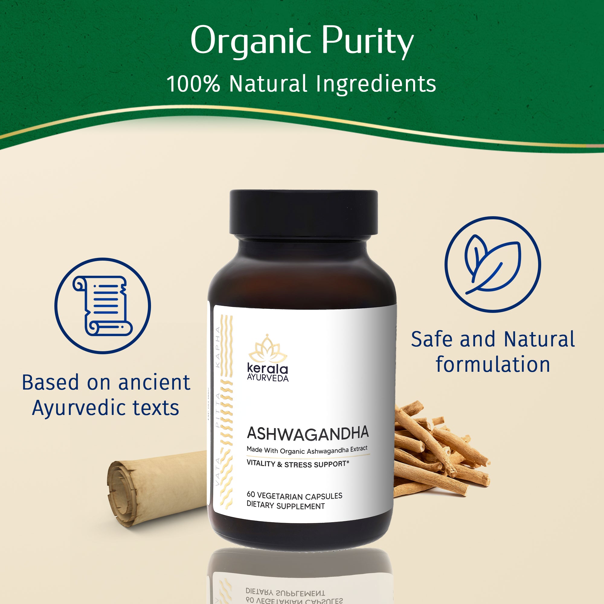 Ashwagandha (60 Veg Capsules)