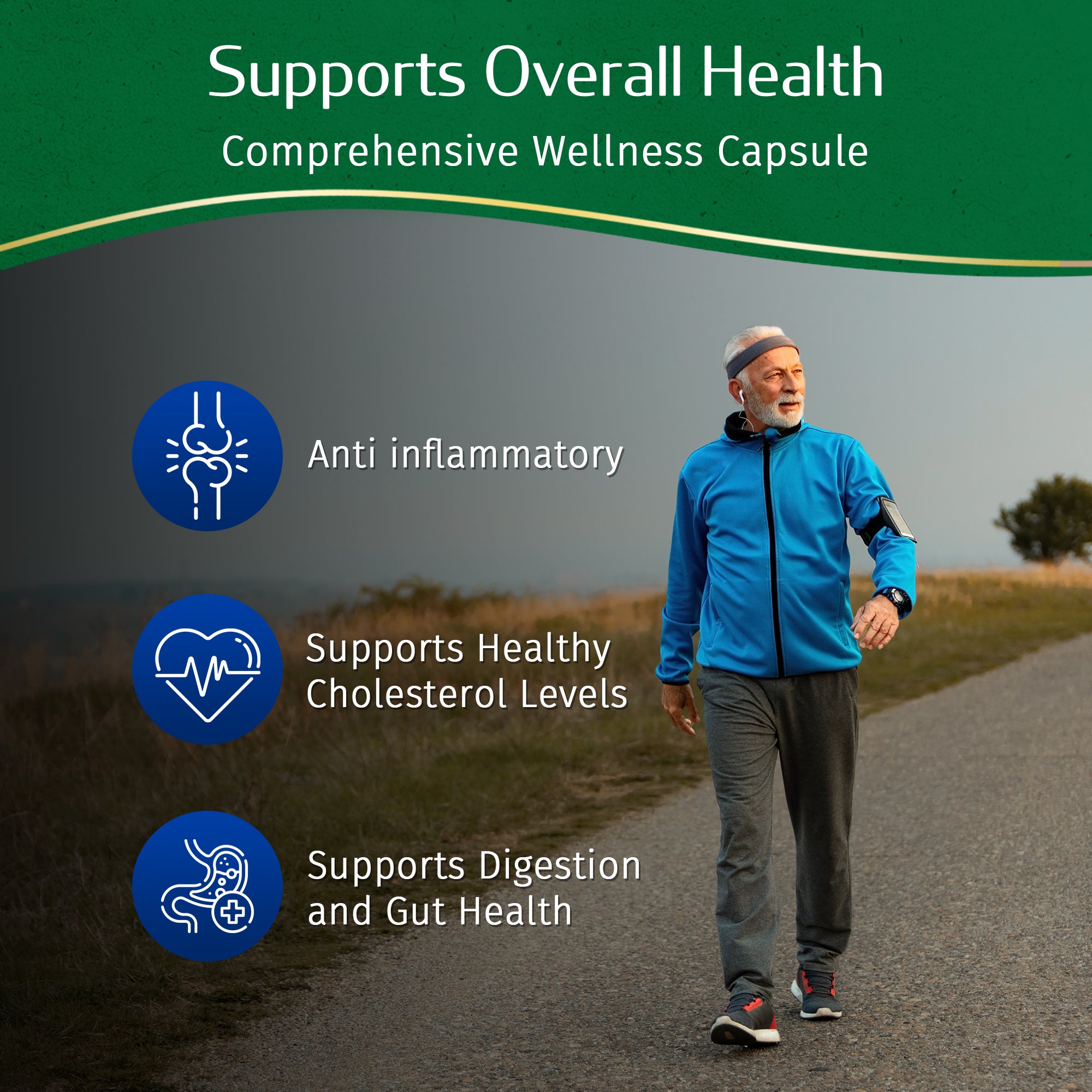 Moringa - A Superfood for Vitality and Wellness (60 Veg Capsules)