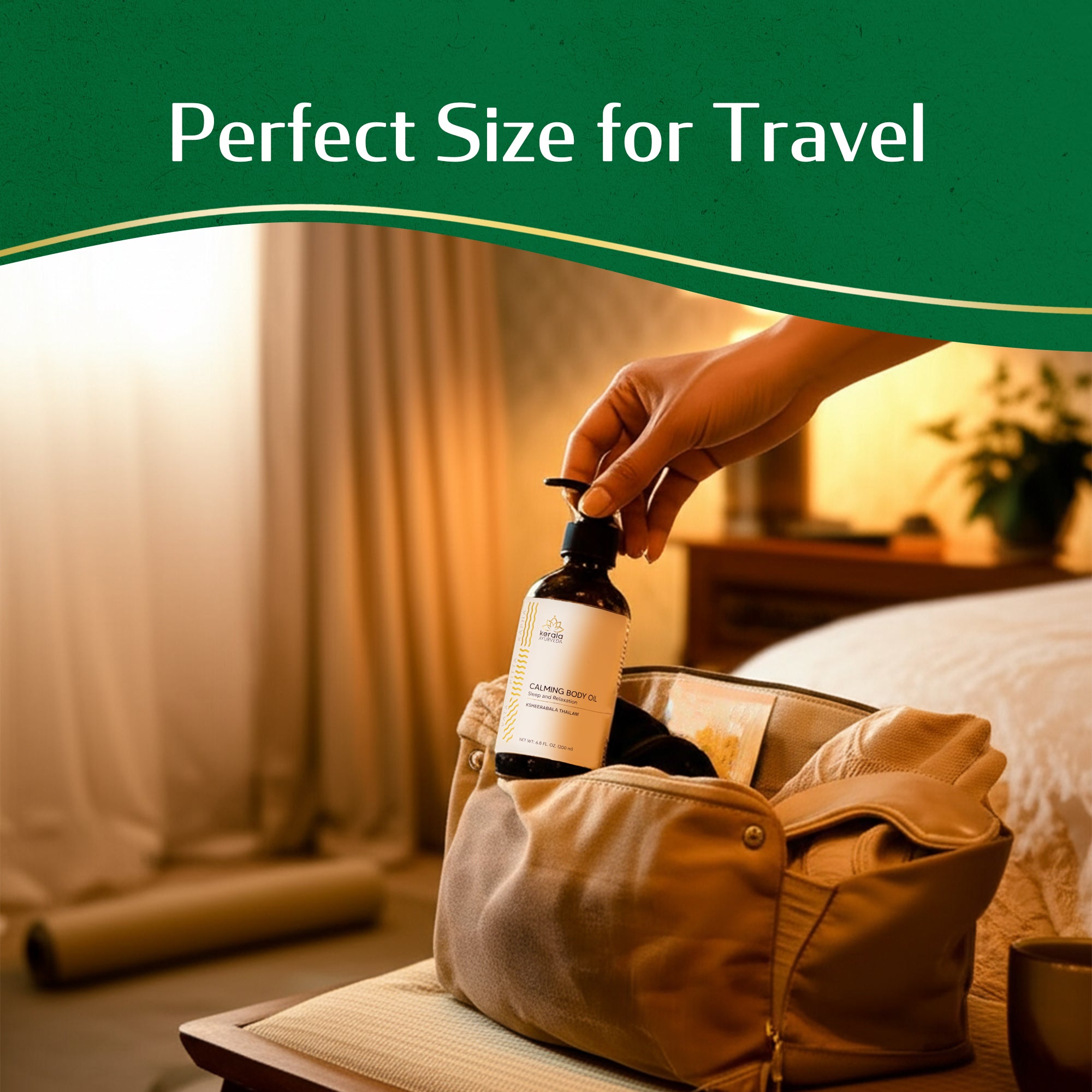 Calming Body Oil - Ksheerabala Thailam