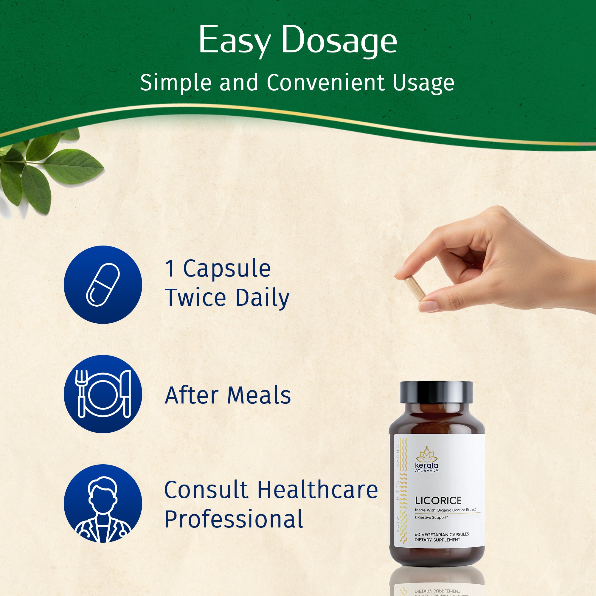 Licorice (60 veg capsules)