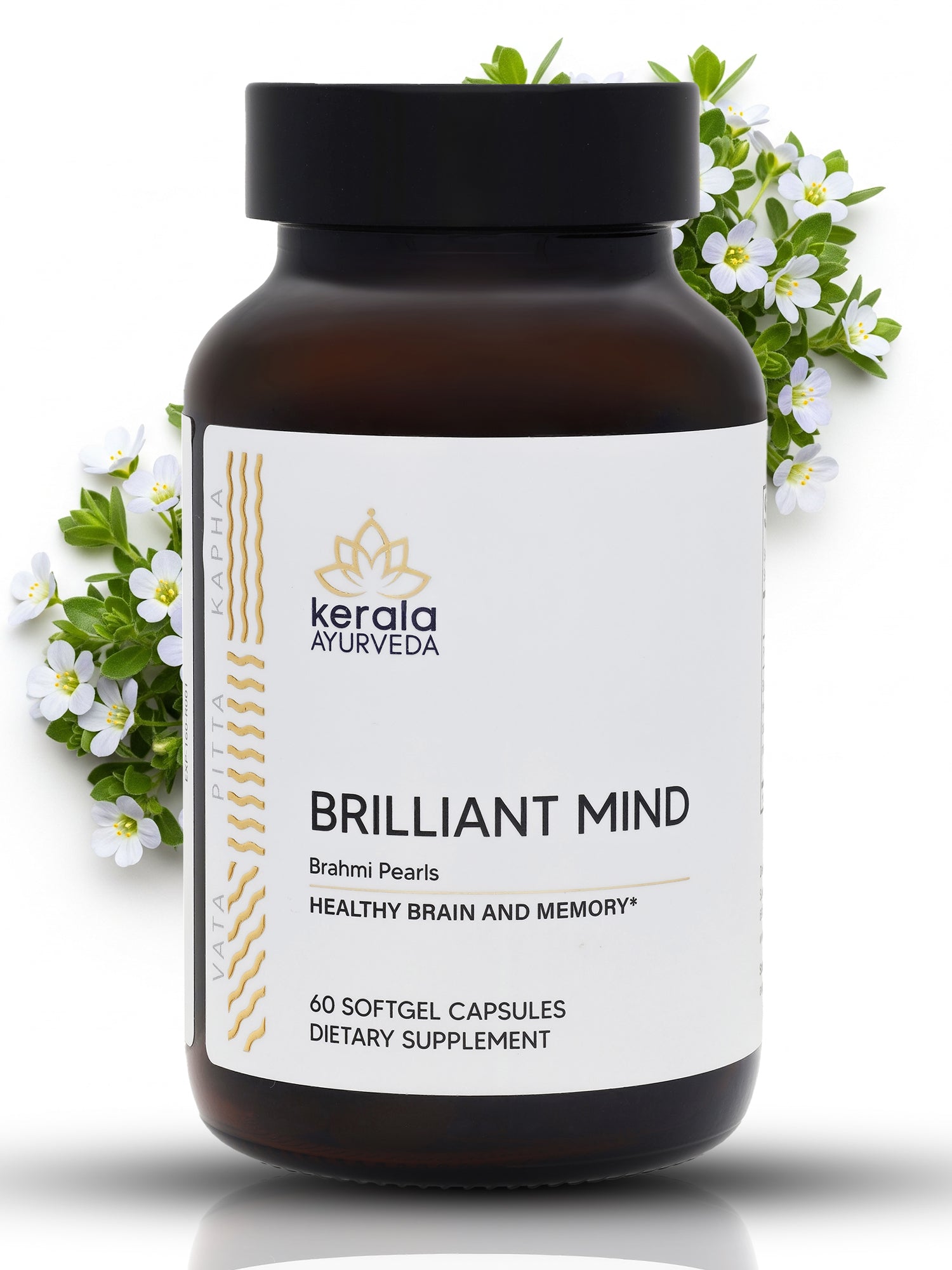 Brahmi Pearls (60 Soft Gel Capsules)