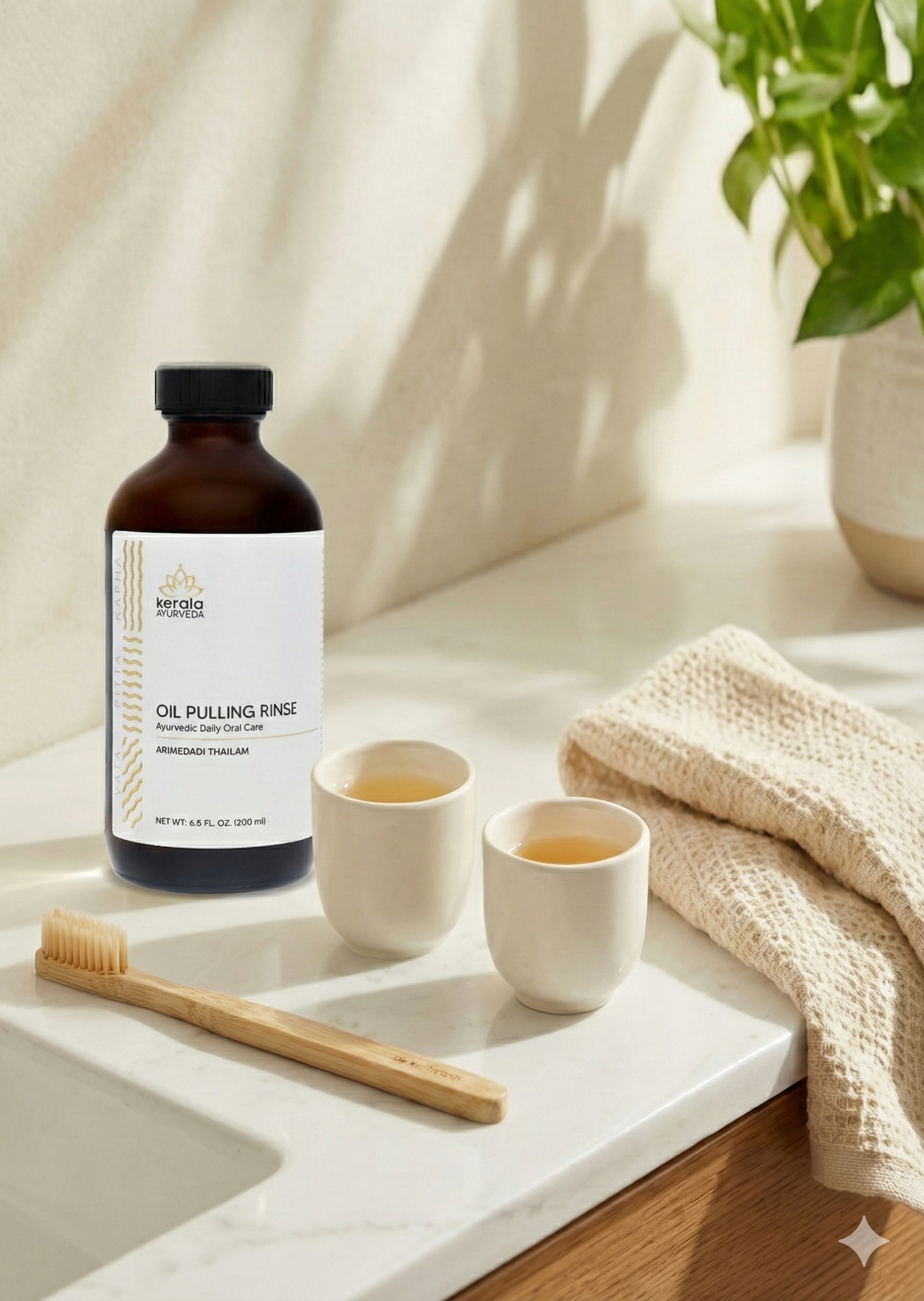 Oil Pulling Rinse (Arimedadi Thailam) 6.8 fl oz (200 ml)