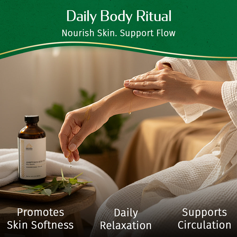 Adaptogen Body Oil - Dhanwantharam Thailam