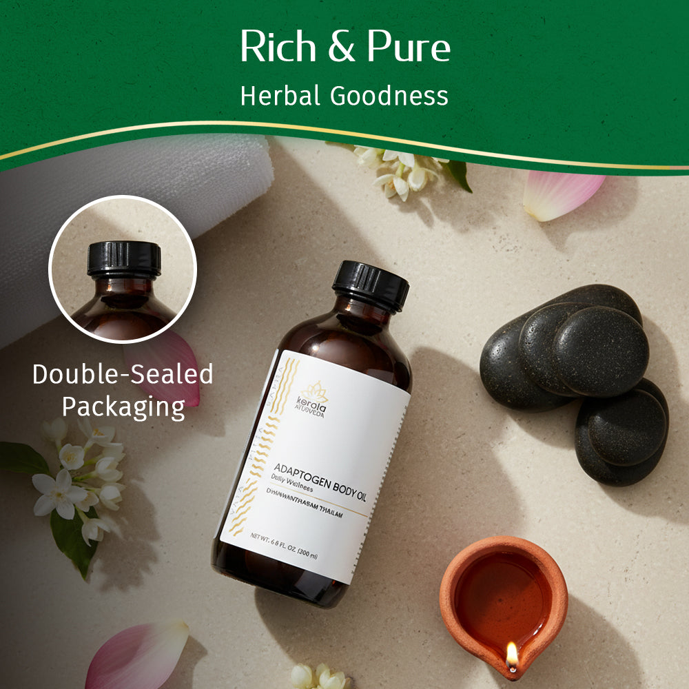 Adaptogen Body Oil - Dhanwantharam Thailam