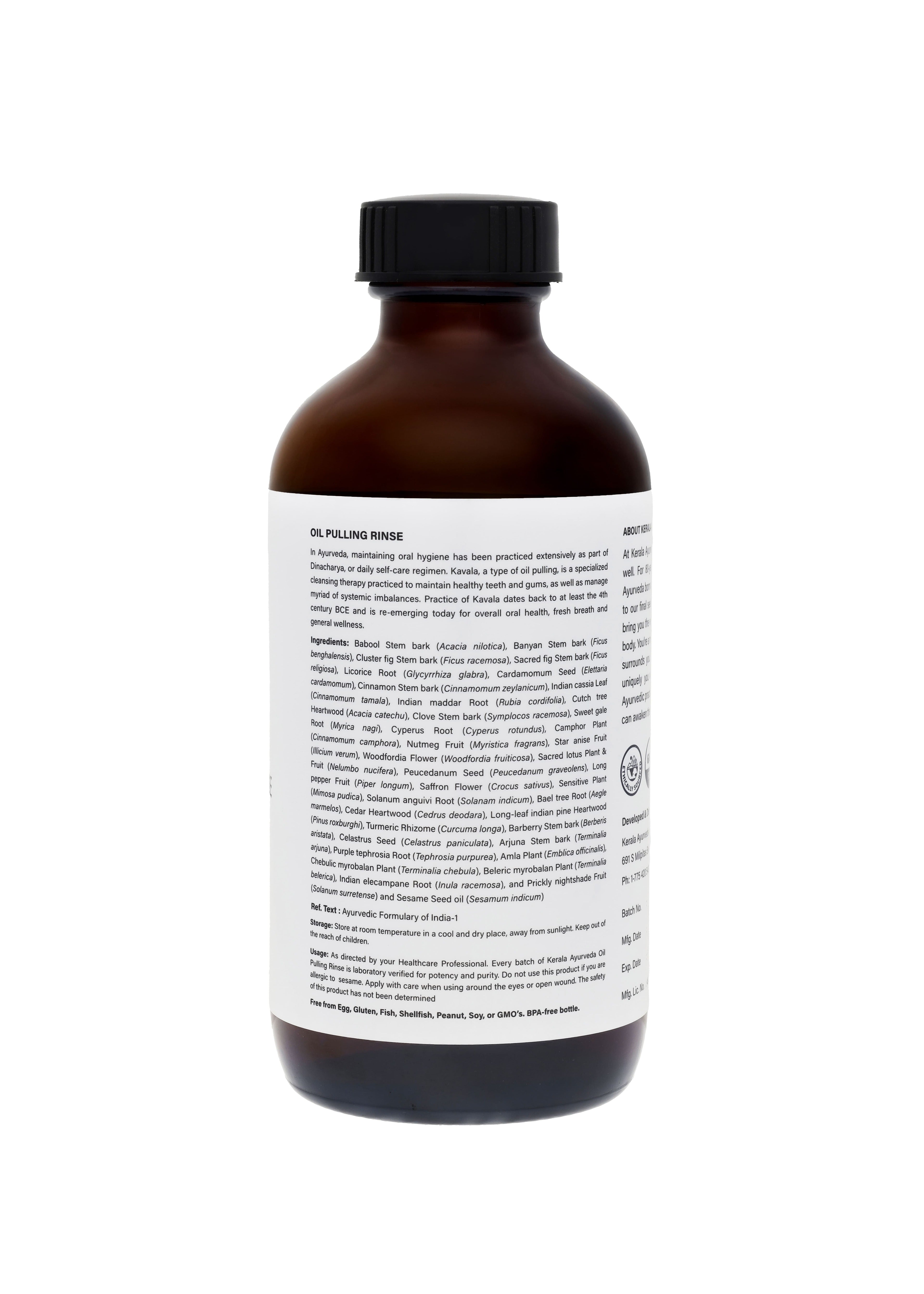 Oil Pulling Rinse (Arimedadi Thailam), 6.8 fl oz / 200 ml