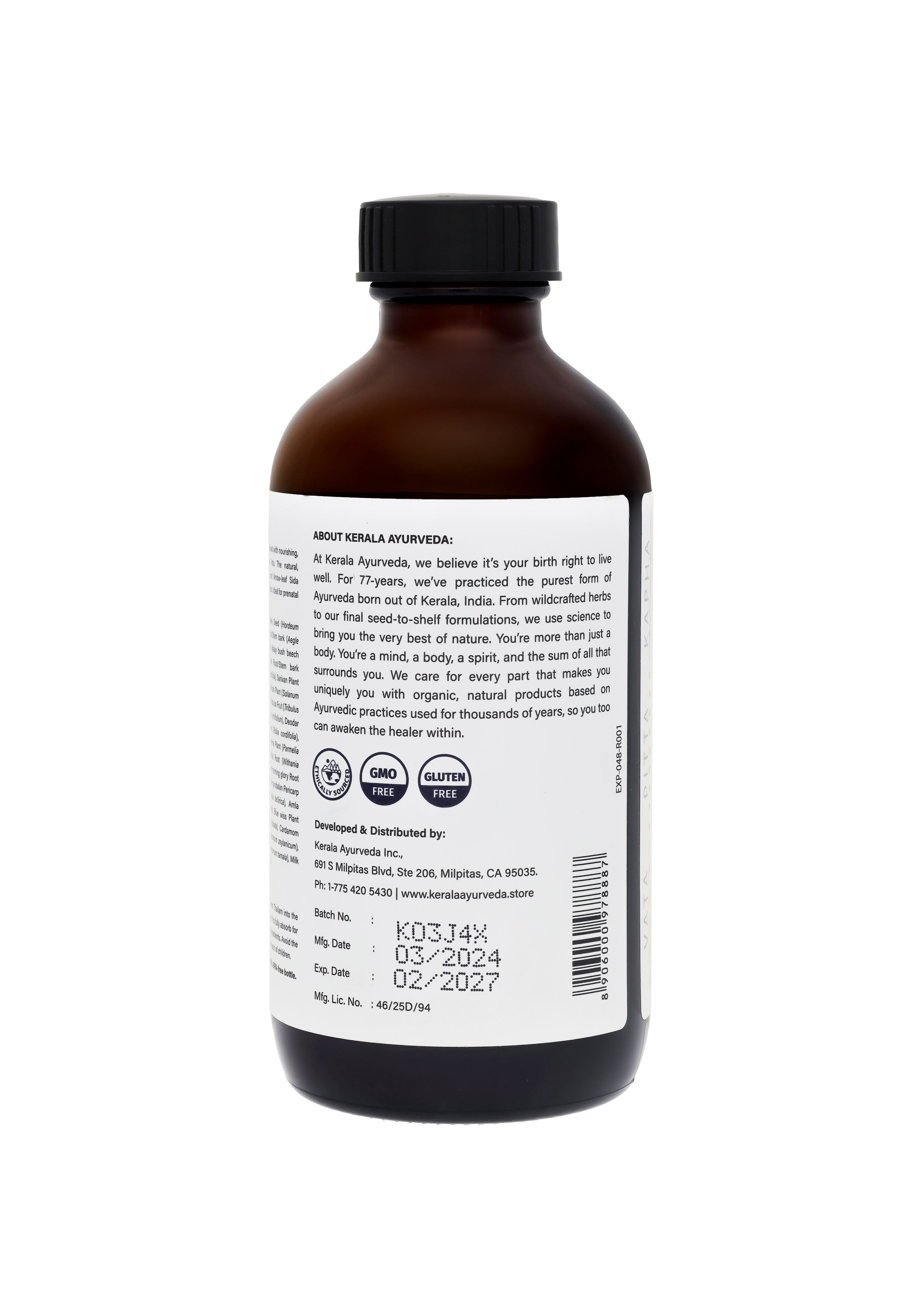 Adaptogen Body Oil (Dhanwantharam Thailam)