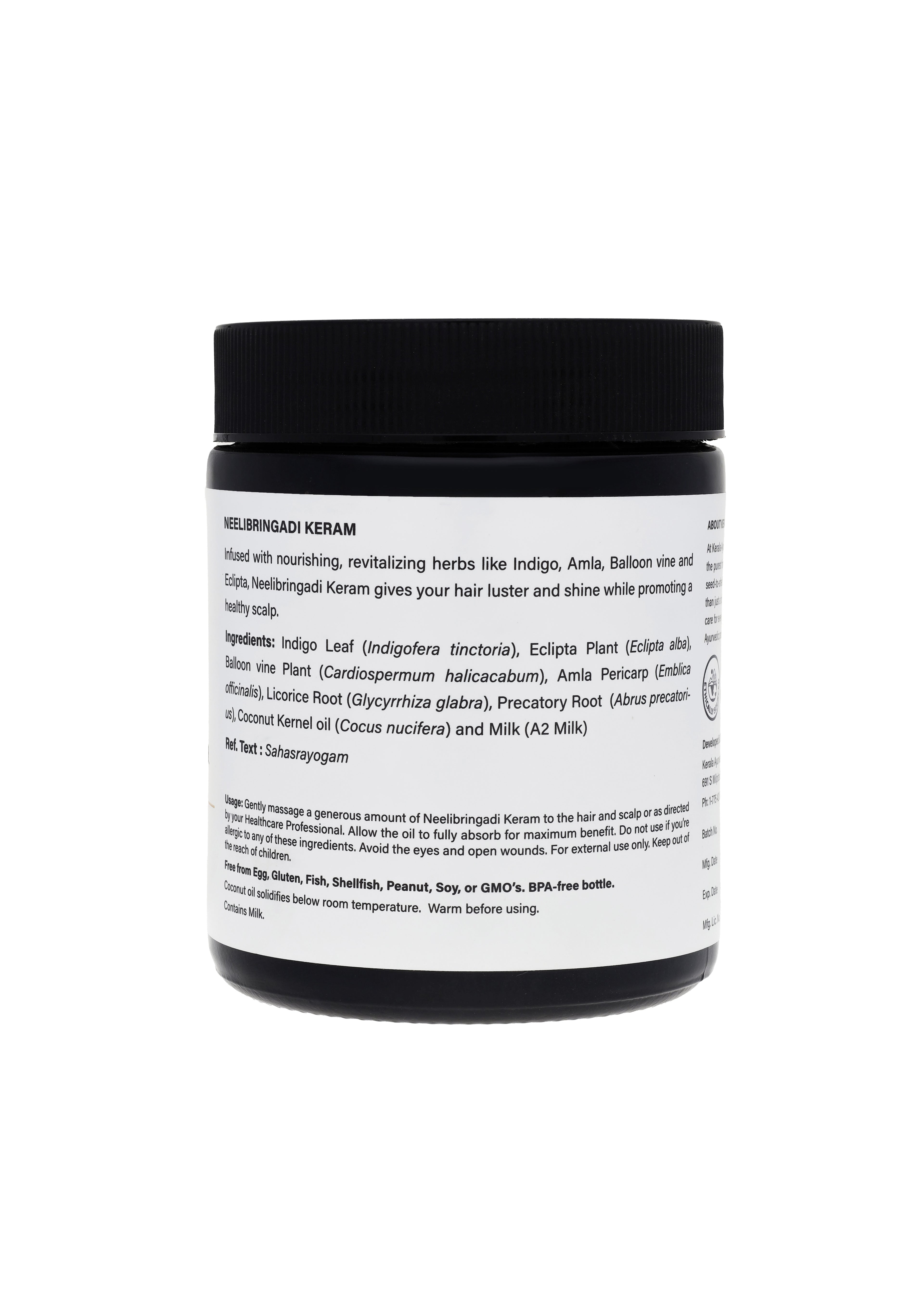 Revitalizing Hair Oil (Neelibringadi Keram), 6.7 fl oz / 200 ml