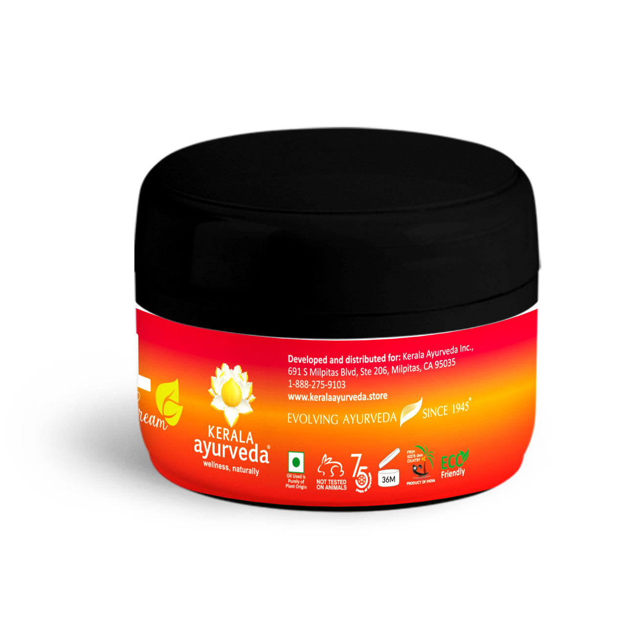 Back View of Myaxyl pain relief cream with a red label, primarily used for joint and muscle discomfort.