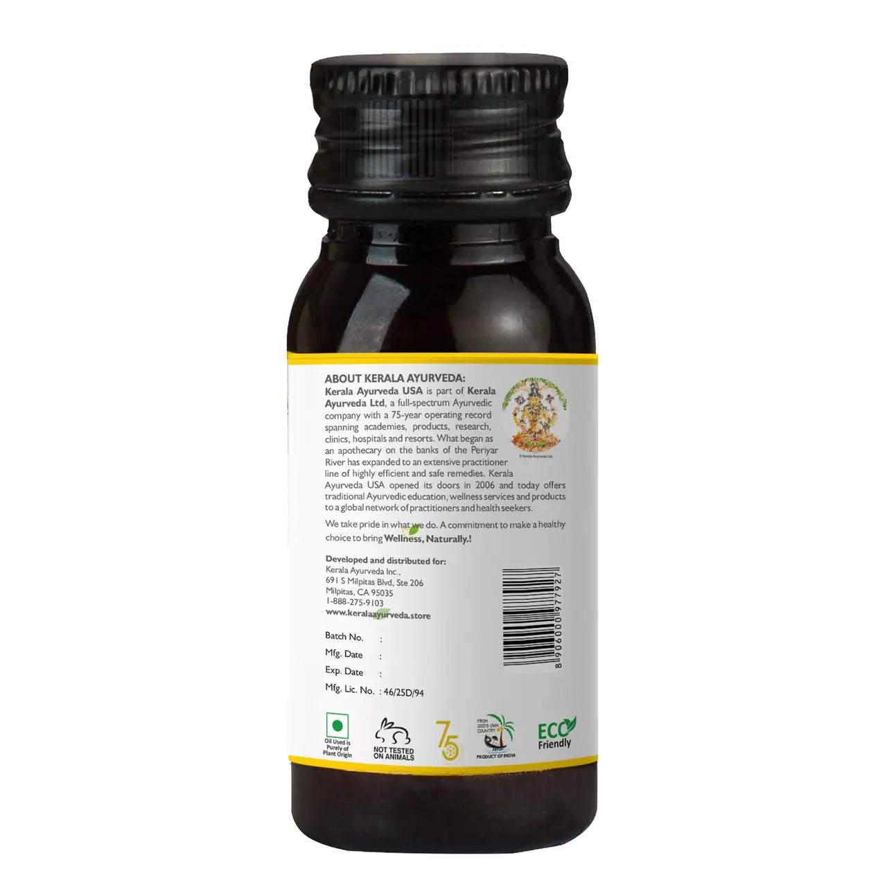 Nimbamruthadi Castor Oil, 1 fl oz / 30 ml