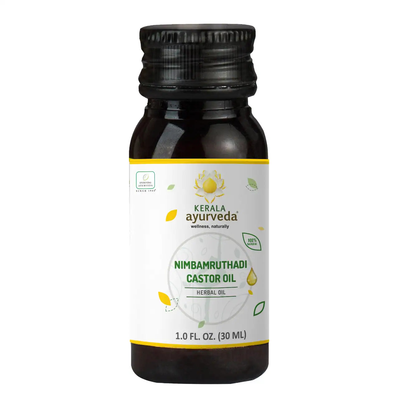 Nimbamruthadi Castor Oil, 1 fl oz / 30 ml