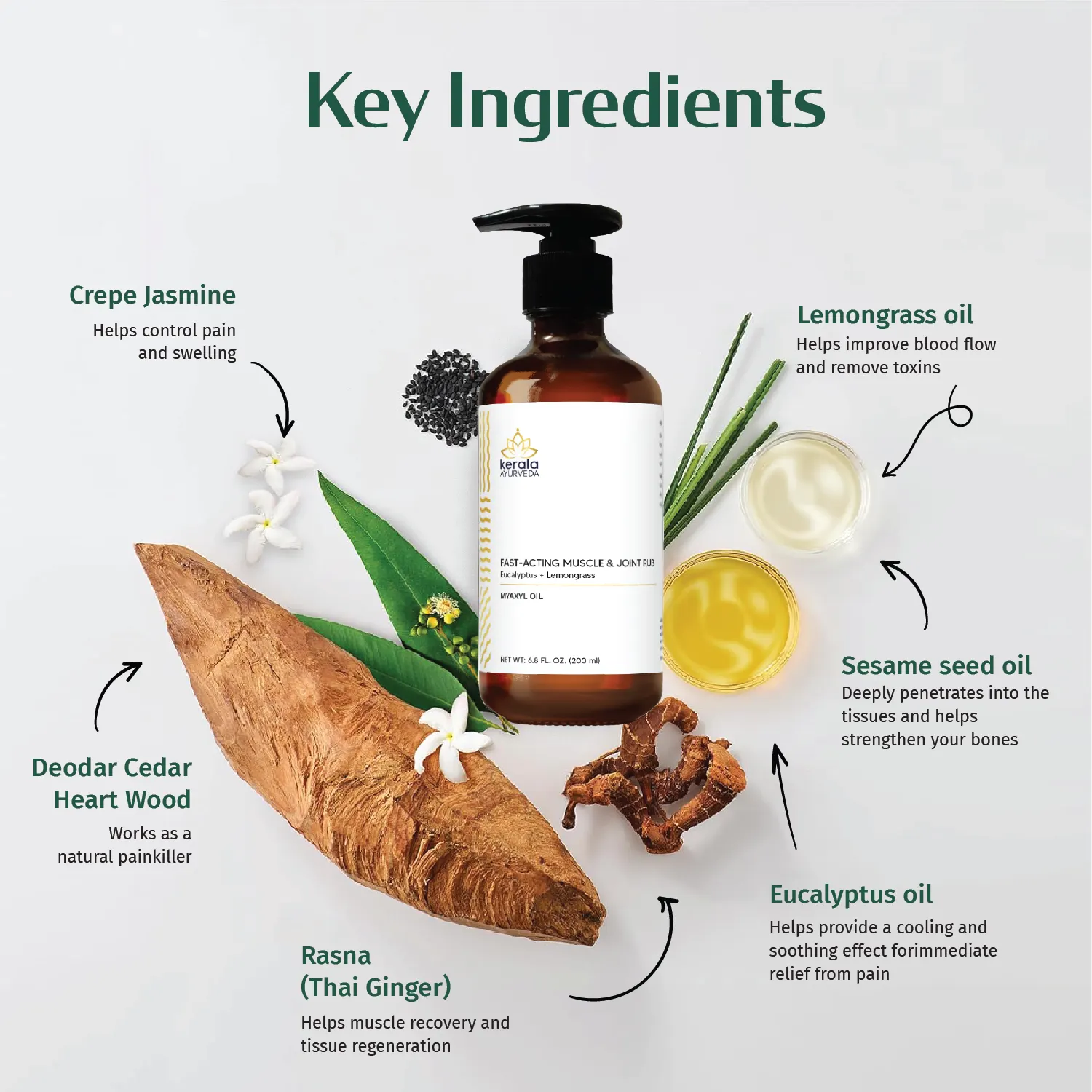 Fast-Acting Muscle & Join Rub - Myaxyl Oil