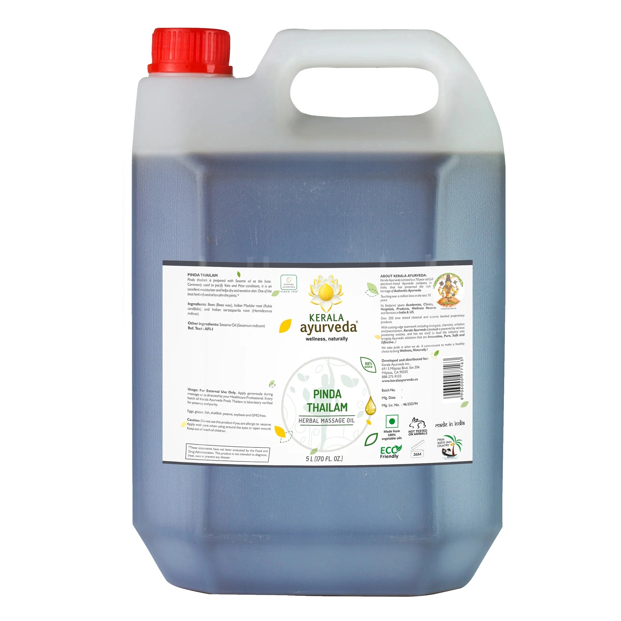 Phyto-Hydration Body Oil - Pinda Thailam
