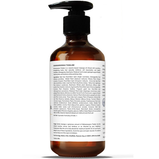 Rejuvenating Body Oil (Mahanarayana Thailam)
