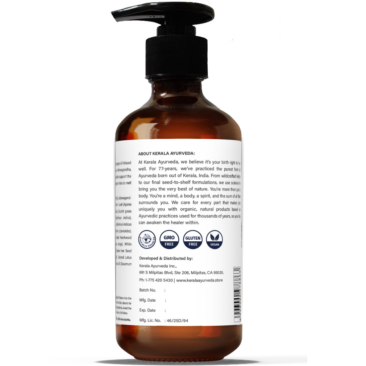Strengthening Body Oil (Balaswagandhadi Thailam)