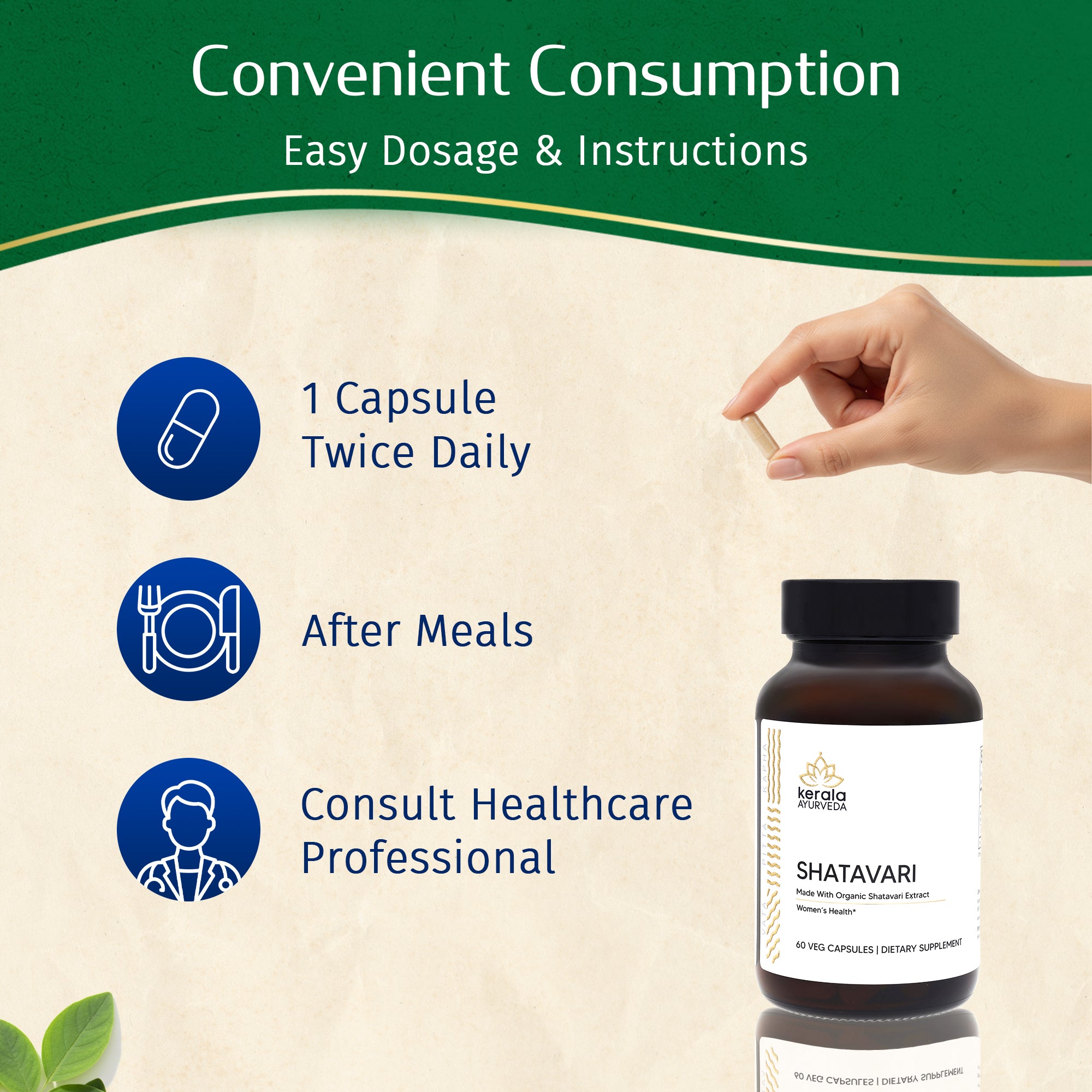 Shatavari (60 Veg Capsules)