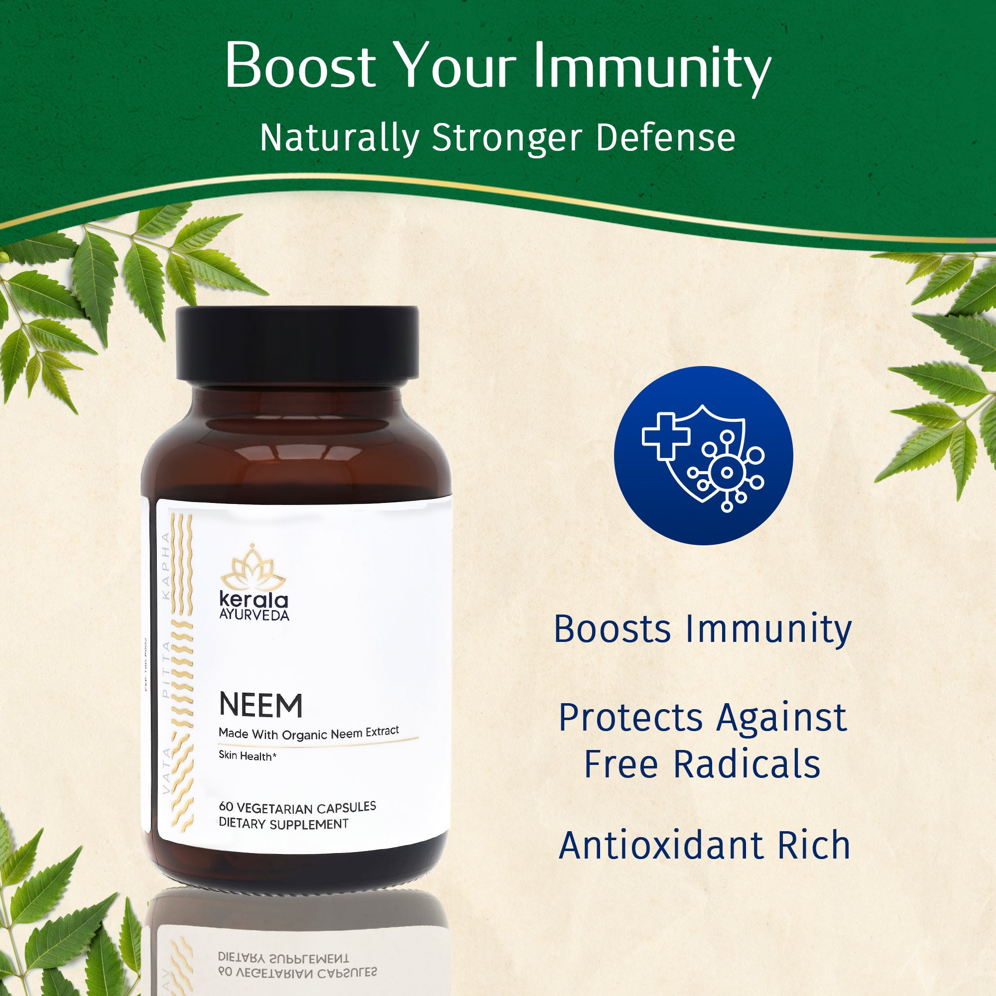 Neem (60 Veg Capsules)